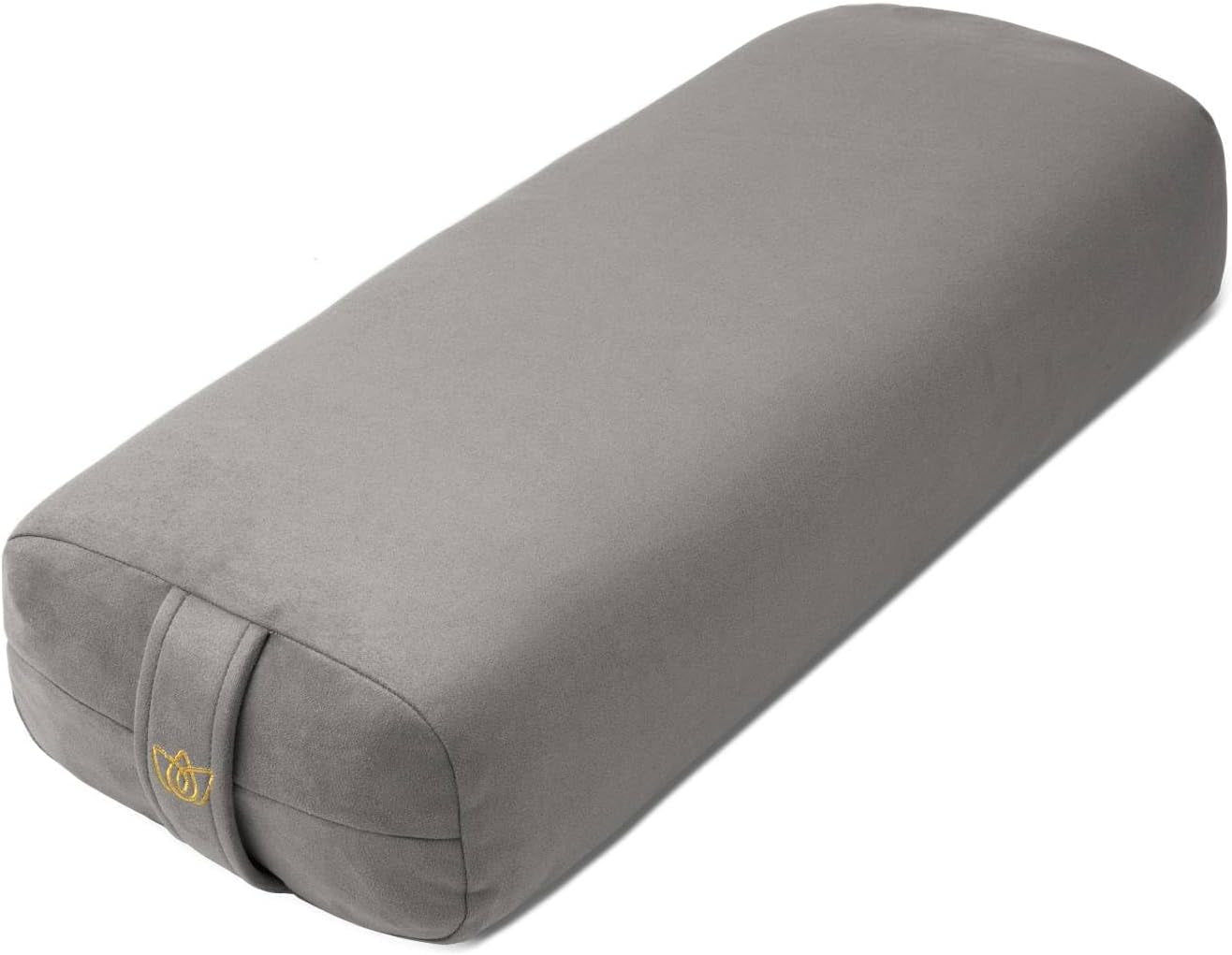 Meditation Cushion - Comfortable Floor Pillow - Traditional Tibetan Meditation Pillow with Beautiful Velvet Cover - Large Floor Cushion Seating for Adults - Premium Yoga Buckwheat Bolster