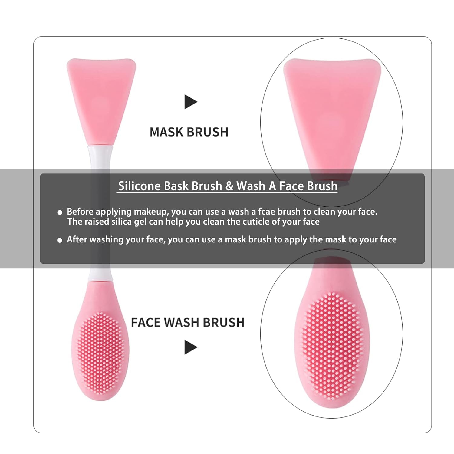 30Pcs Pink Blue Gradient Makeup Brush with Makeup Sponges Makeup Tools Set Makeup Brush Set Natural Synthetic Eye Shadow Foundation Make-Up Facial Mixed Powder Blusher Concealer Eye Makeup Brush Set