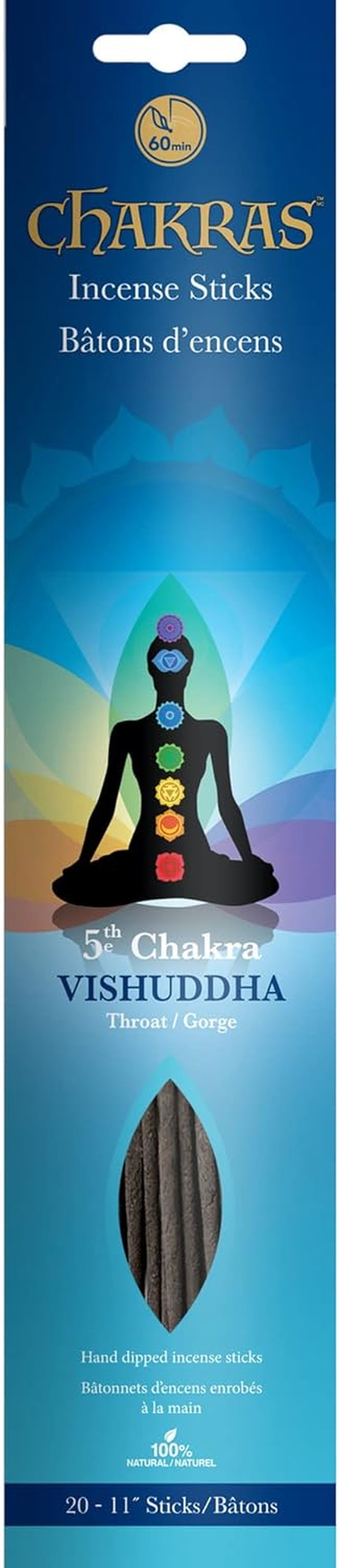Chakras Natural Incense Sticks Essential Set. 140 Sticks, Each Lasting 1+ Hour Perfect for Meditation, Reiki, Yoga, Relaxation, & Healing! Natural Hand Dipped Incense Variety Set.
