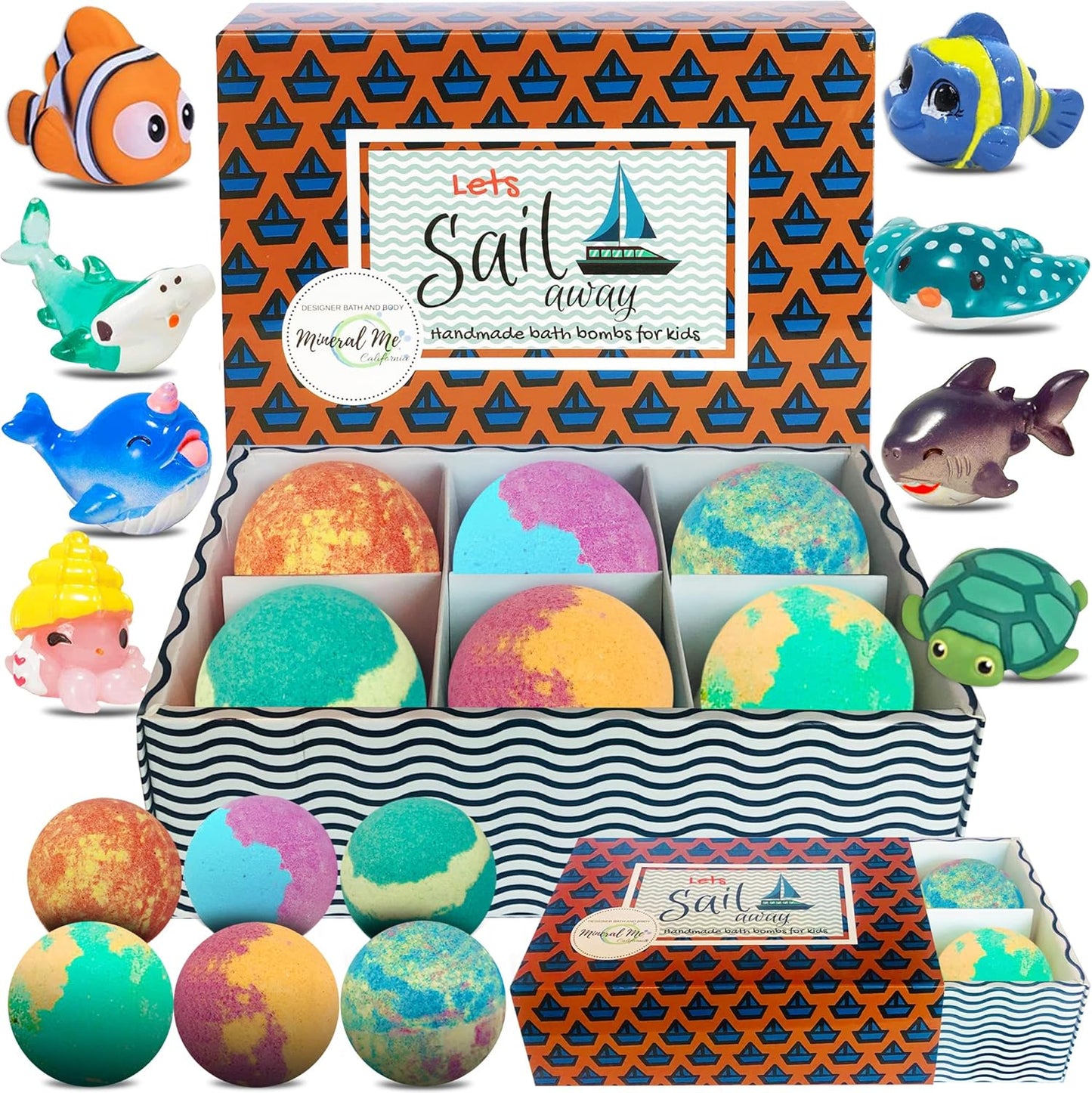 Bath Bombs for Kids with Surprise Inside, Unicorn Bath Bombs for Girls with Jewelry & Jewelry Box for Kids - Organic, Skin Moisturizing, Natural Bubble Bath, Birthday Gifts for Girls