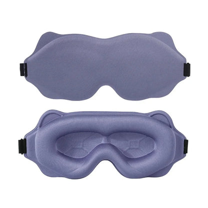 3D Sleep Mask Sleep Aid Blindfold Block Out Light Travel Portable Soft Memory Foam Face Mask Eyeshade Night Comfort Sleep Patch