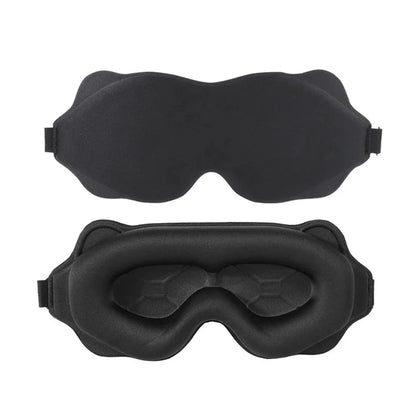3D Sleep Mask Sleep Aid Blindfold Block Out Light Travel Portable Soft Memory Foam Face Mask Eyeshade Night Comfort Sleep Patch