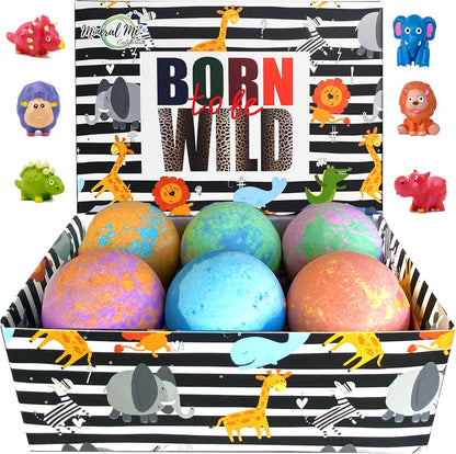 Bath Bombs for Kids with Surprise Inside, Unicorn Bath Bombs for Girls with Jewelry & Jewelry Box for Kids - Organic, Skin Moisturizing, Natural Bubble Bath, Birthday Gifts for Girls