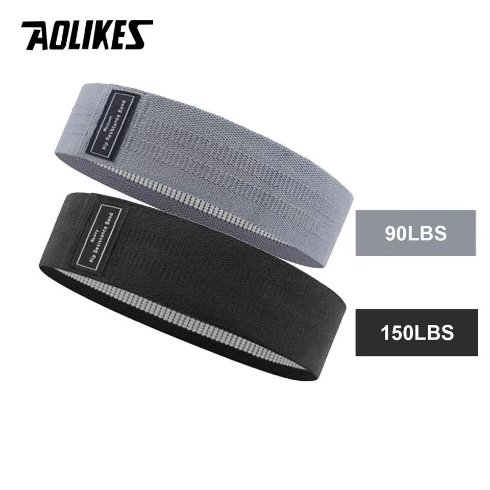 Fitness Rubber Band Elastic Yoga Resistance Bands Set Hip Circle Expander Bands Gym Fitness Booty Band Home Workout