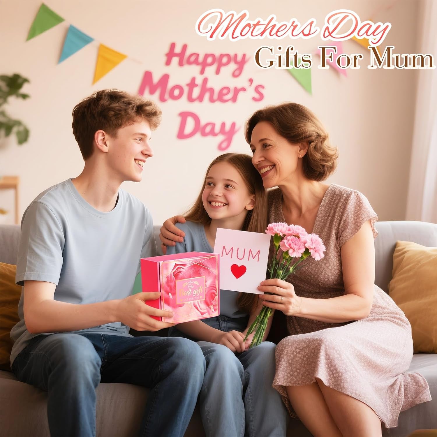 Mothers Day Gifts for Mom, Wife, Grandma, Sister, Friends: Unique Birthday Gifts Baskets Set for Personalized Best Mom from Daughter Son, Spa Presents for Christmas, Birthday, Valentines