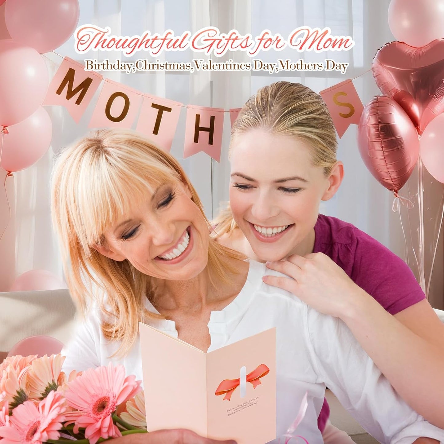 Mothers Day Gifts for Mom, Wife, Grandma, Sister, Friends: Unique Birthday Gifts Baskets Set for Personalized Best Mom from Daughter Son, Spa Presents for Christmas, Birthday, Valentines