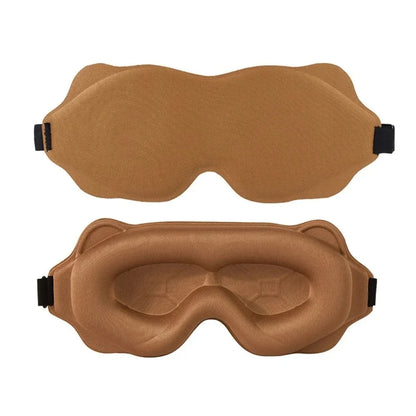 3D Sleep Mask Sleep Aid Blindfold Block Out Light Travel Portable Soft Memory Foam Face Mask Eyeshade Night Comfort Sleep Patch